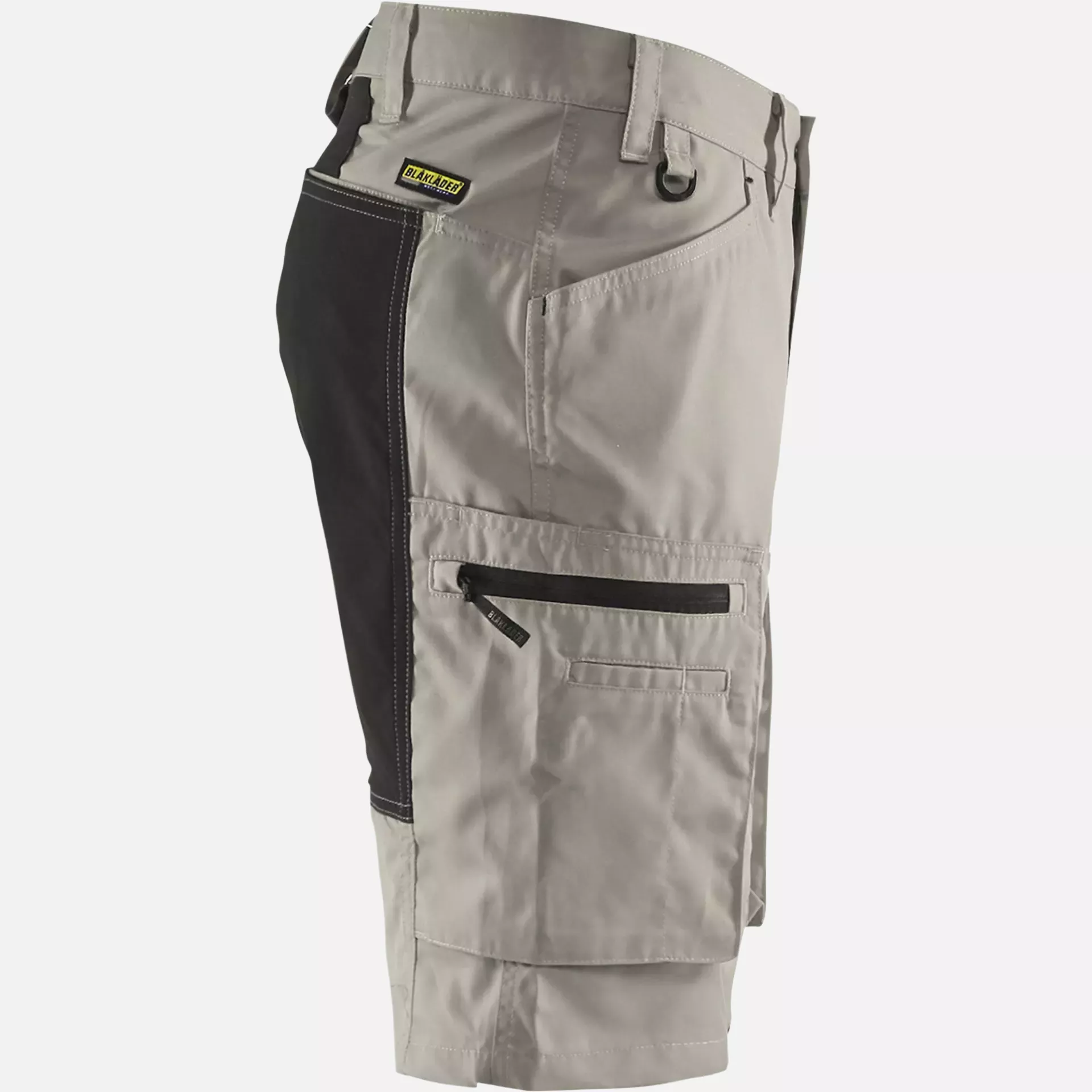 Blaklader 144918452799, Stretch Shorts, Stone Grey/Black, image 2