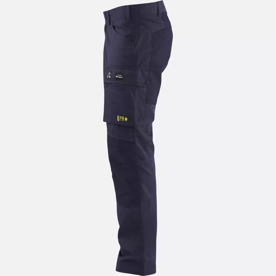 Blaklader 148615128900, Stretch Flammschutz Arbeitshose, Marineblau, image 2, gallery thumbnail