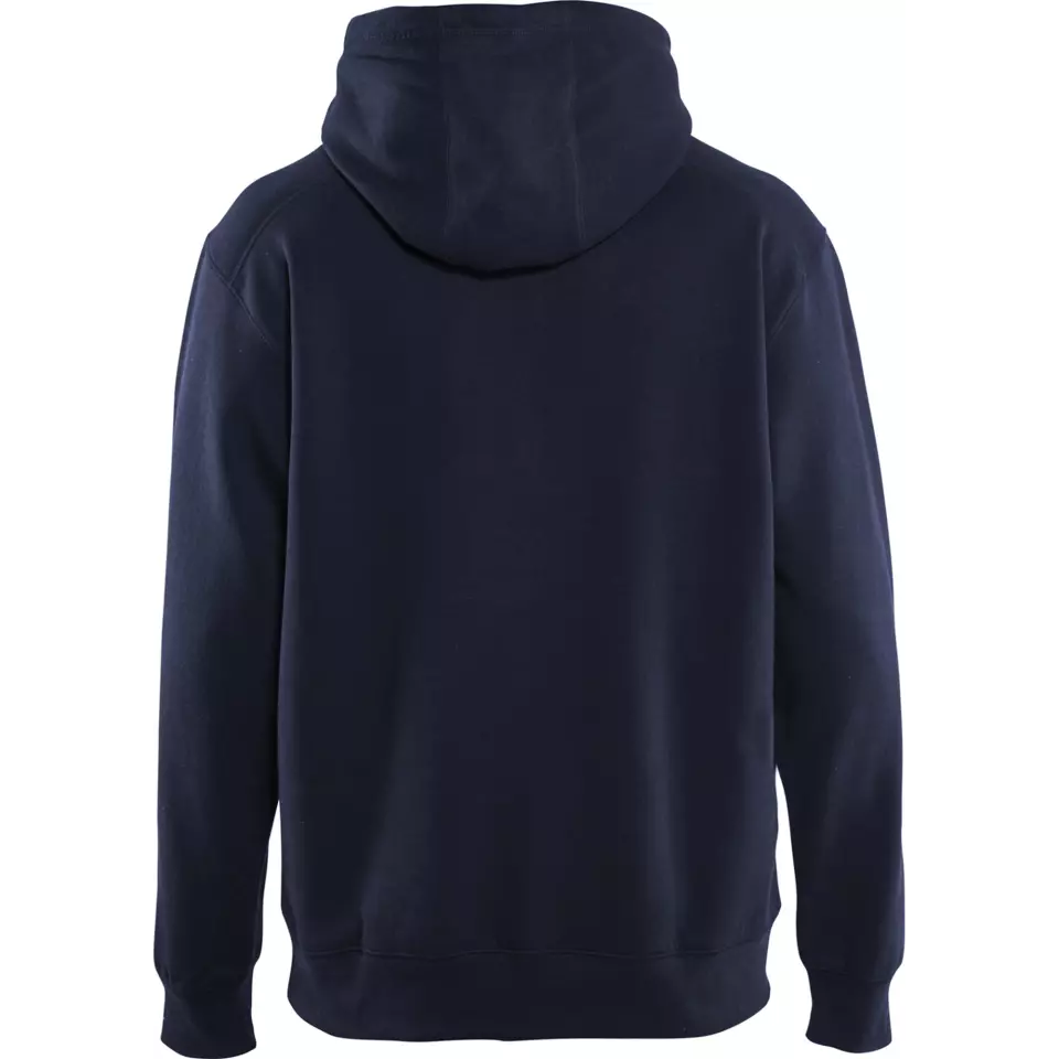 Blåkläder 339610488800, Hooded Sweatshirt, Navy, image 4, gallery thumbnail