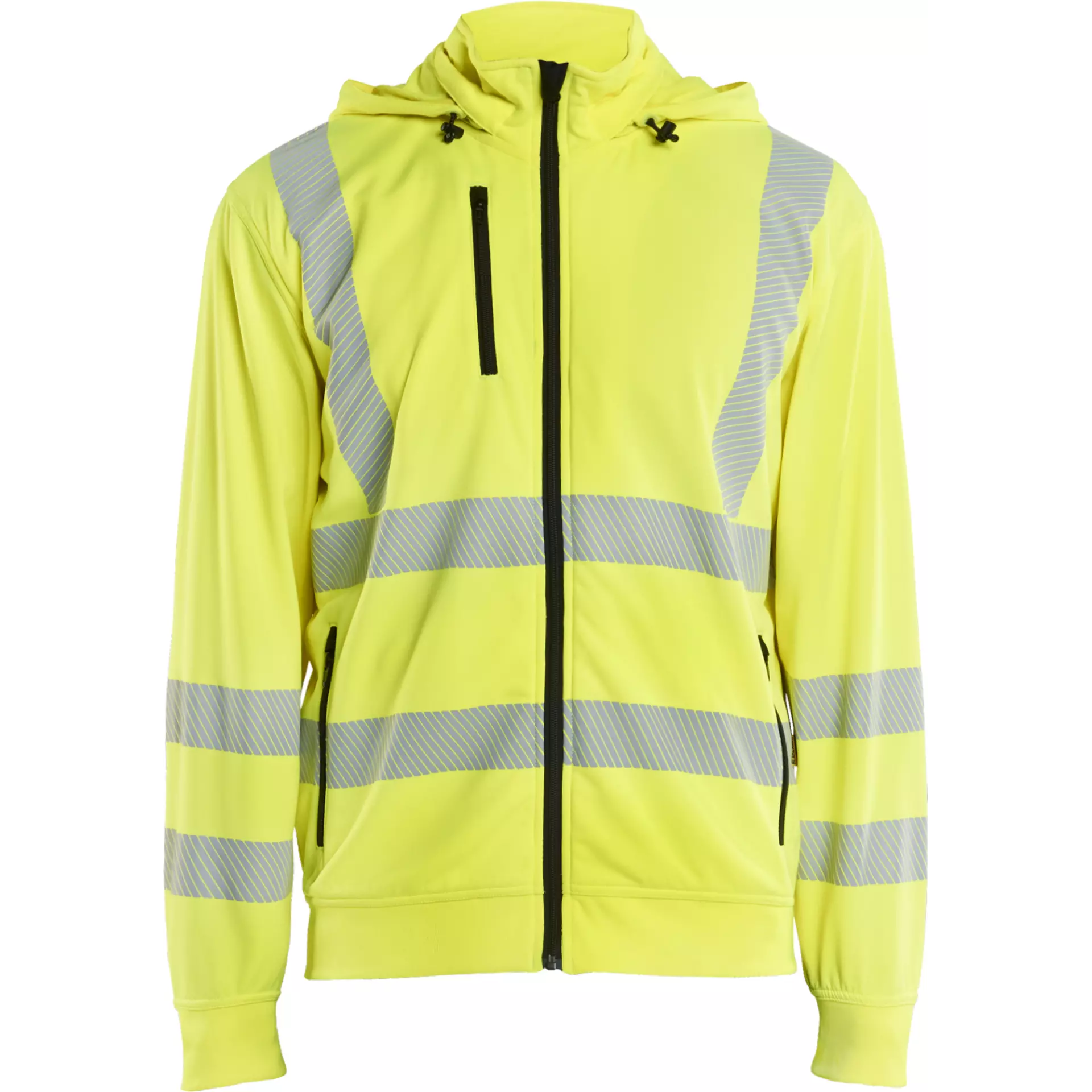 Blaklader 357325383300, High Vis Sweatshirt mit abnehmbarer Kapuze, Gelb