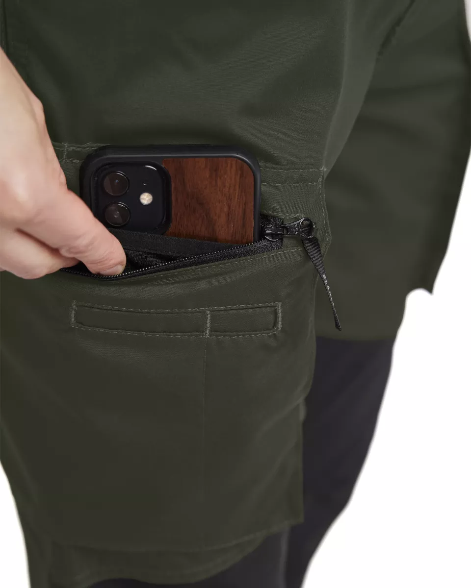 Blaklader 715918454699, Damen Stretch Arbeitshose, Armygrün/Schwarz, image 7, gallery thumbnail