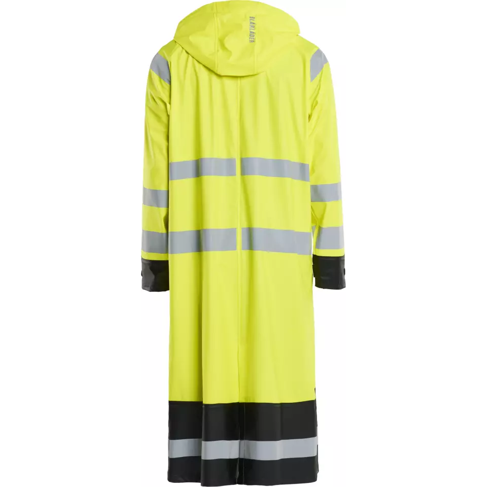 Blaklader 432520003399, High Vis Raincoat, Yellow/Black, image 4, gallery thumbnail