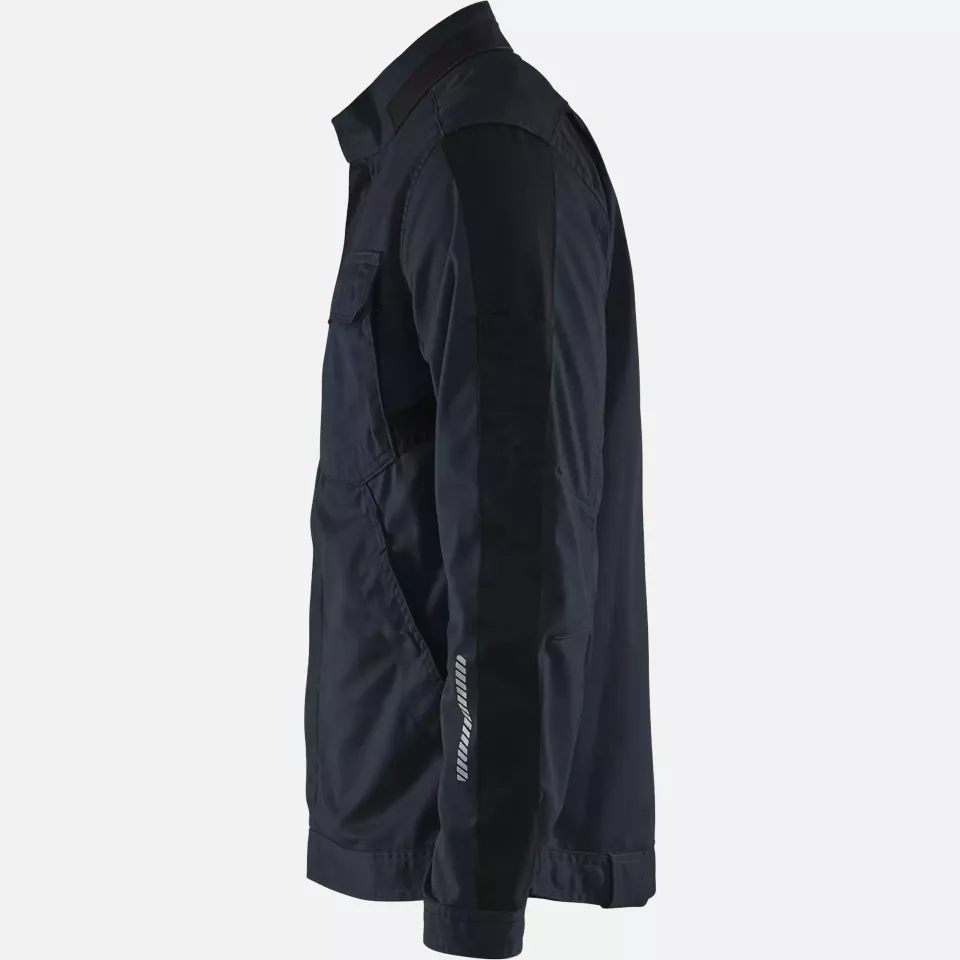 Blaklader 444418328699, Industry Stretch Jacket, Dark Navy/Black, image 3, gallery thumbnail