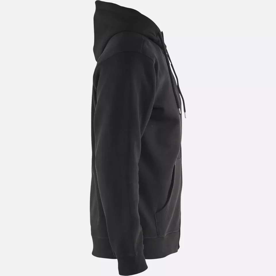 Blaklader 336610489900, Sweatshirt mit Kapuze und Reißverschluss, Schwarz, image 2, gallery thumbnail