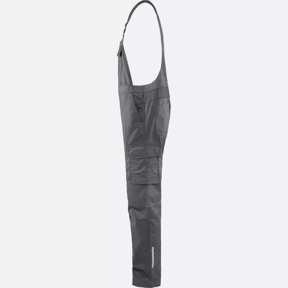 Blaklader 266613449600, Industry Stretch Bib and Brace, Medium Grey, image 3, gallery thumbnail