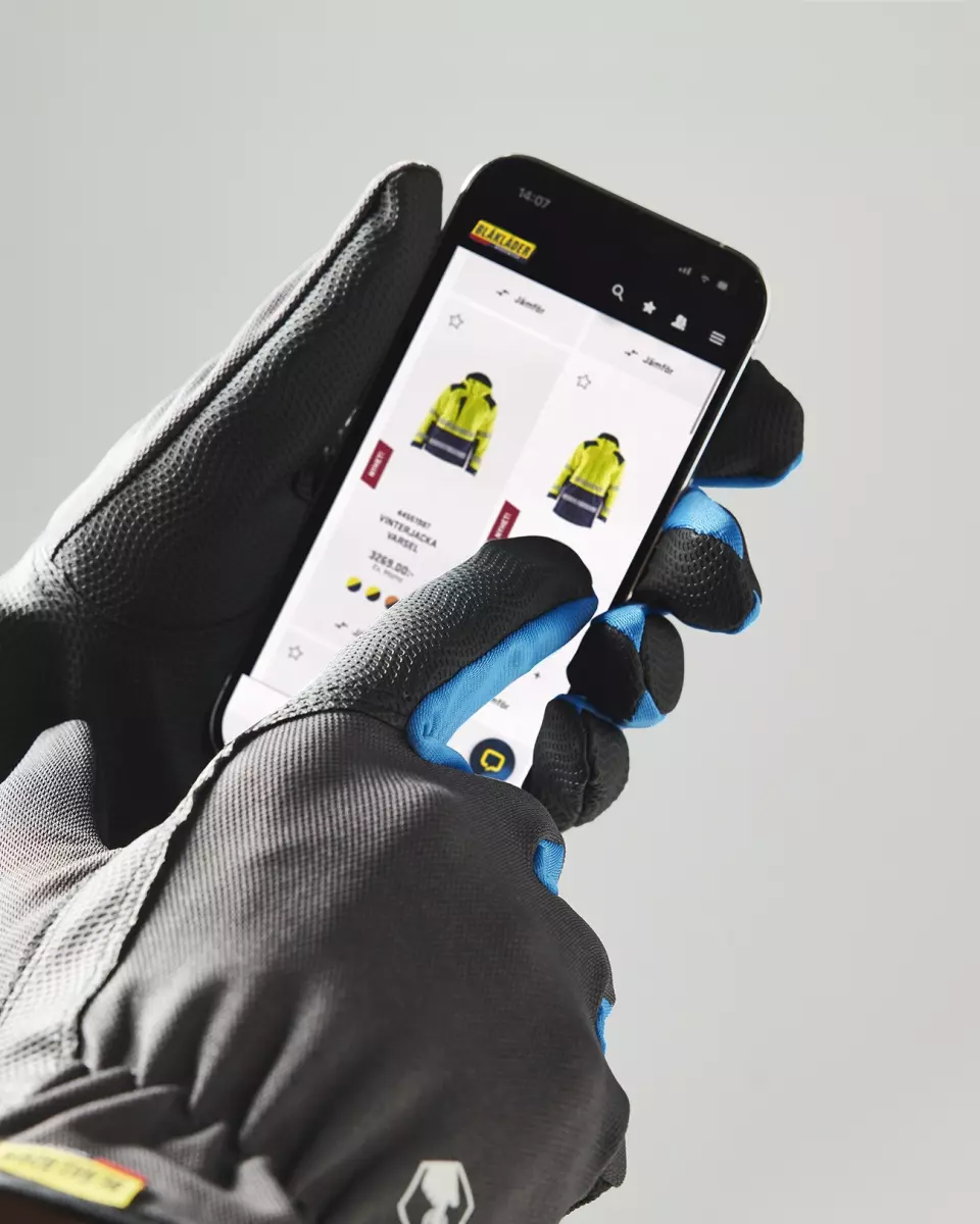 Glove Features · Touch Screen feature highlight