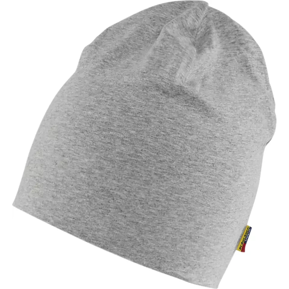 Blaklader 206310379000, Stretch Beanie, Grey Melange, image 3, gallery thumbnail