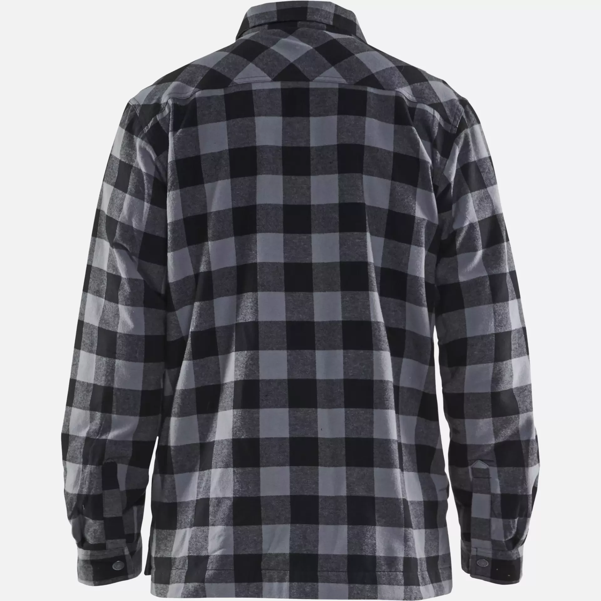 Blaklader 322511319799, Lined Flannel Shirt, Dark Grey/Black, image 4