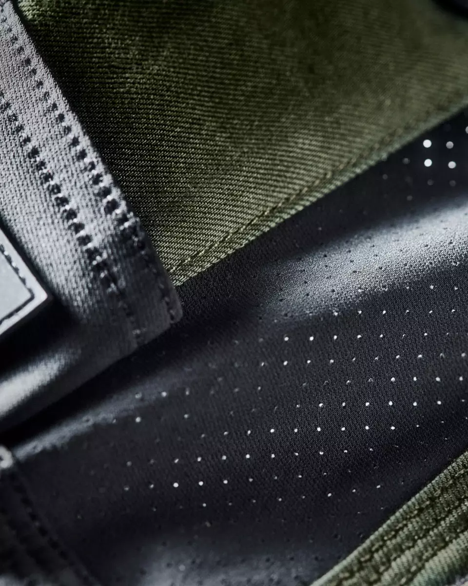 Blaklader 197011494298, STRIKER Stretch Craftsman Work Trousers, Forest Green/Black, image 8, gallery thumbnail