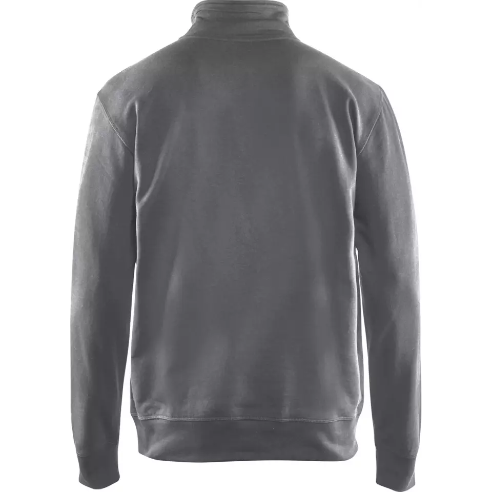 Blaklader 336911589400, Sweatshirt mit Half-Zip, Grau, image 4, gallery thumbnail