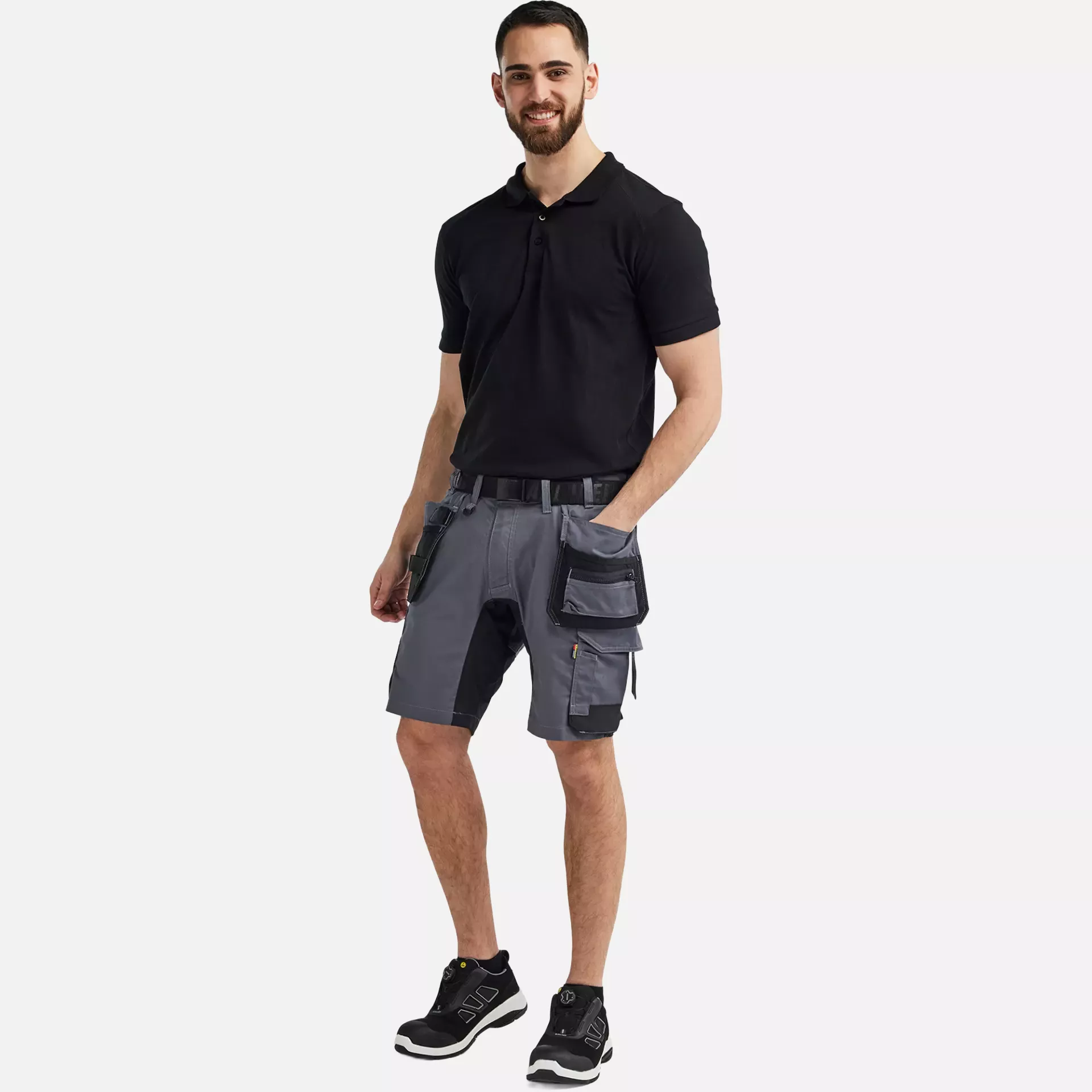 Blaklader 175218329600, Stretch Craftsman Shorts, Medium Grey, image 5