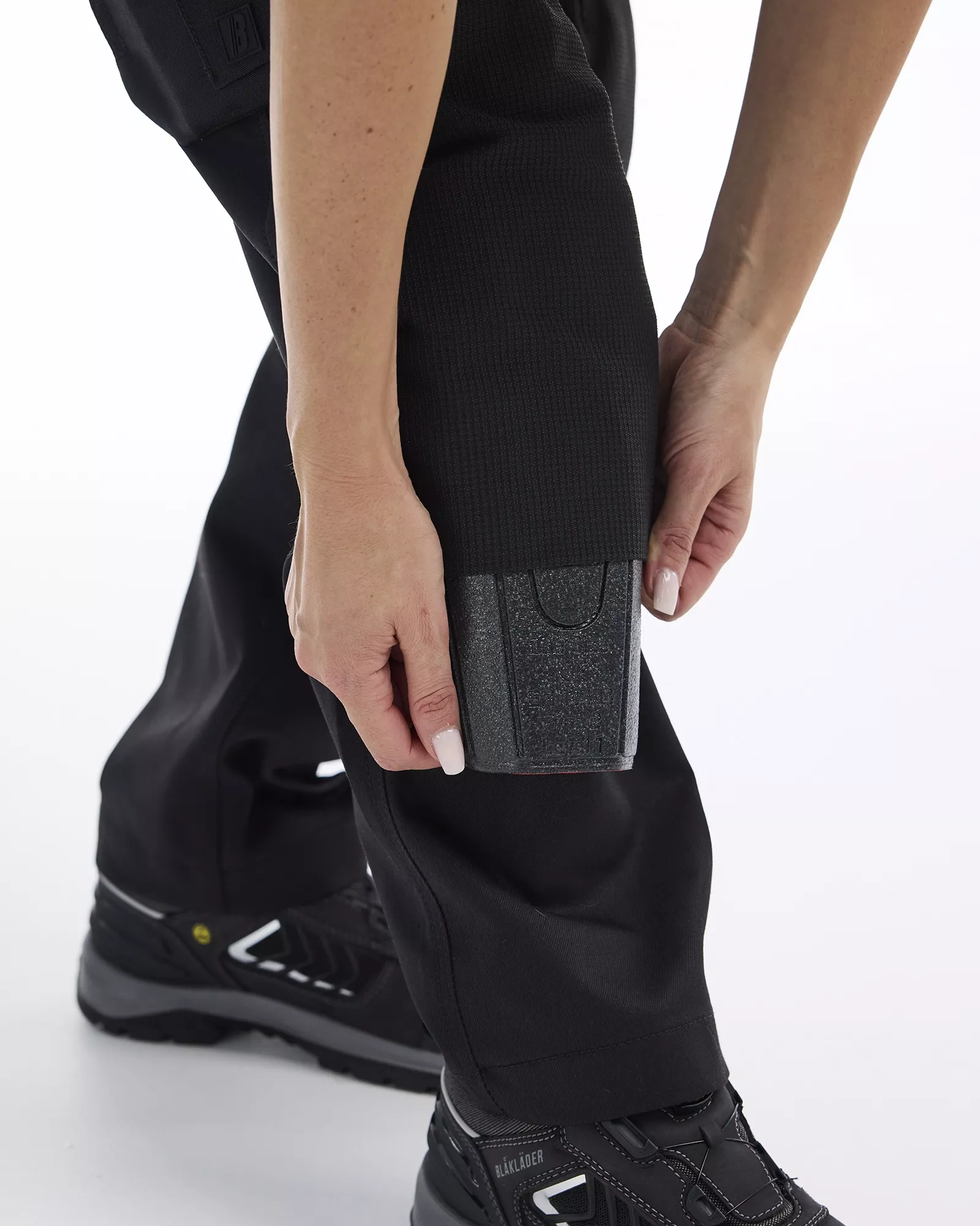 Blaklader 717011499999, STRIKER Ladies Stretch Craftsman Work Trousers, Black/Black, image 8