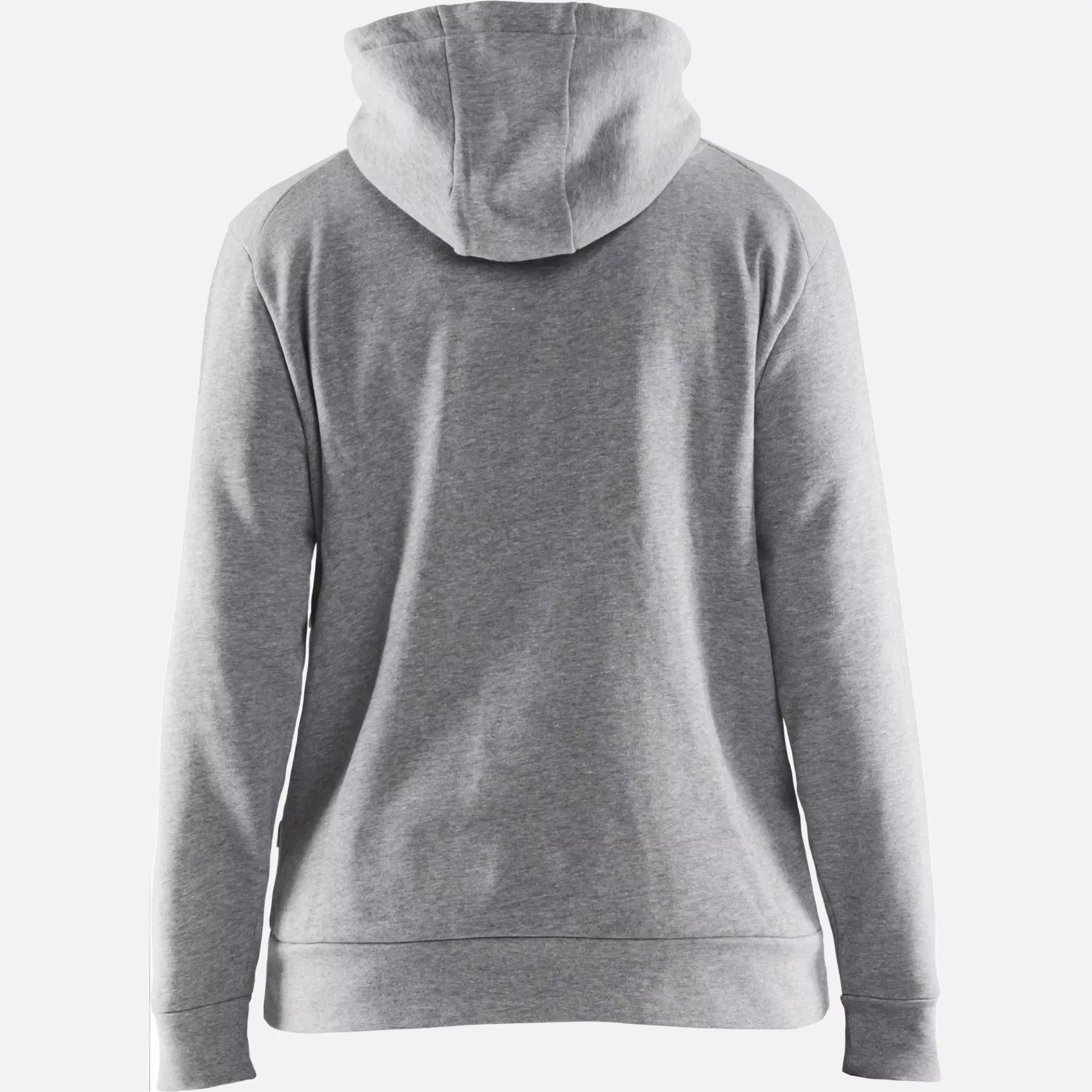 Blaklader 356011579000, 3D Women's Hooded Sweatshirt, Grey Melange, image 4