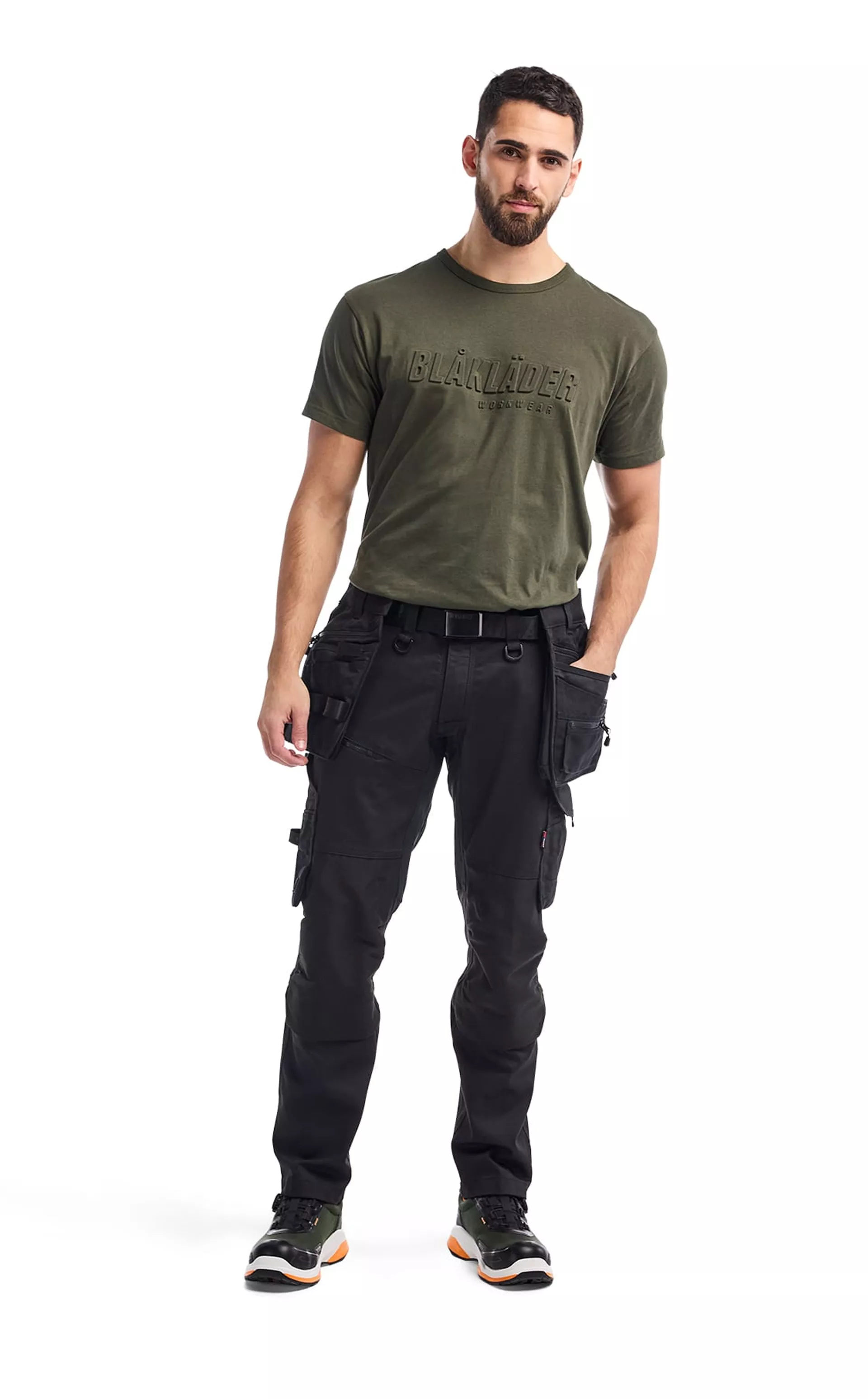 Blaklader 197011499999, STRIKER Stretch Handwerker Arbeitshose, Schwarz/Schwarz, image 8