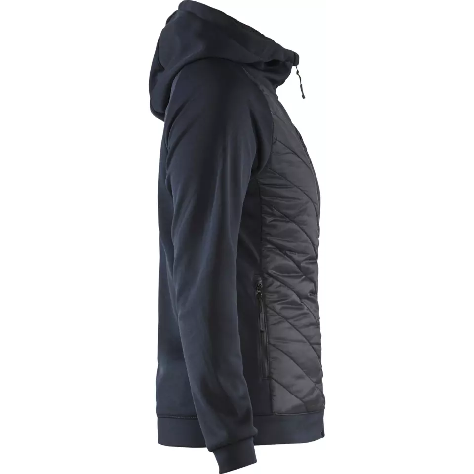 Blåkläder 346425268699, Ladies Hybrid Sweatshirt, Dark Navy/Black, image 2, gallery thumbnail