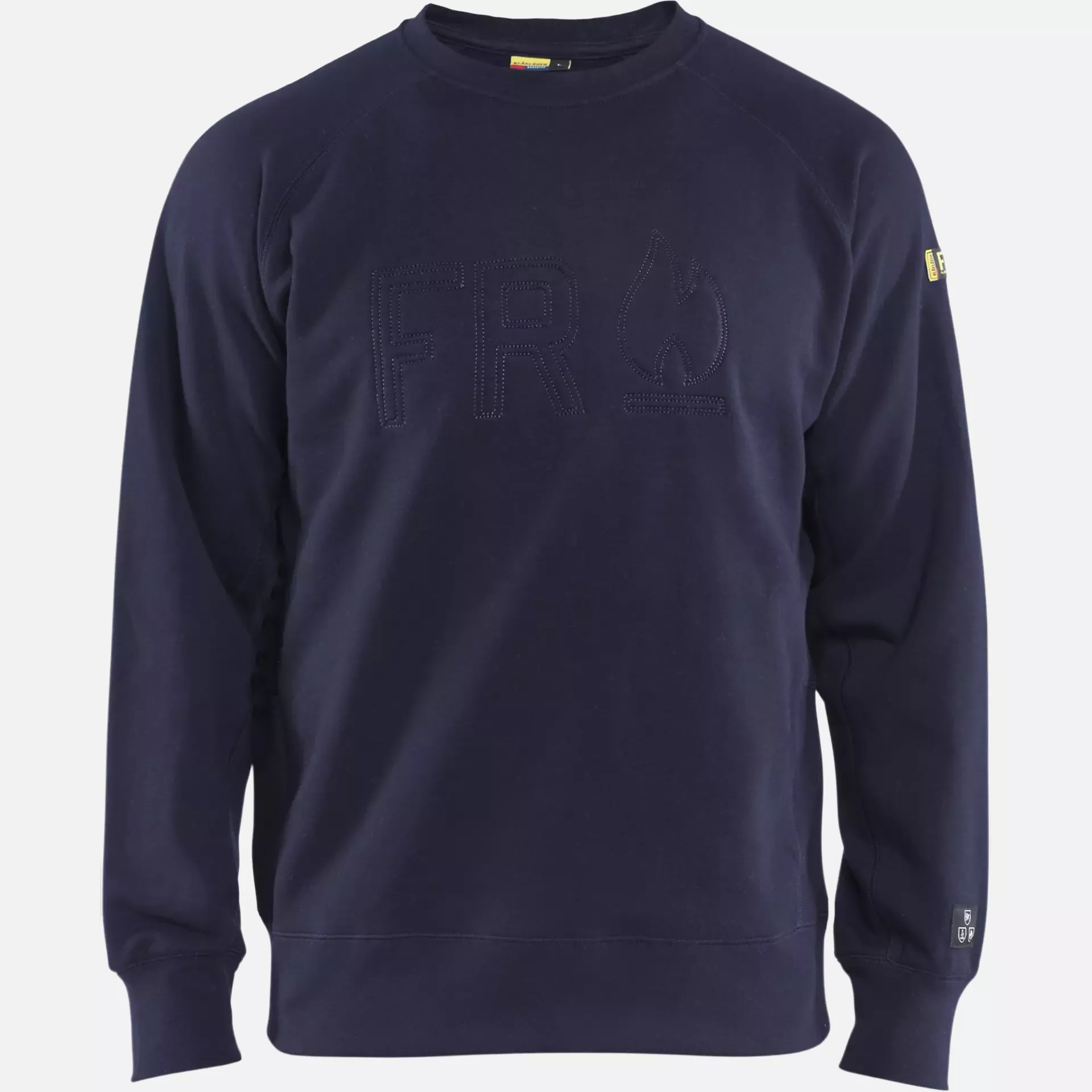 Blaklader 347717628900, Flame Resistant Sweatshirt, Navy, image 1
