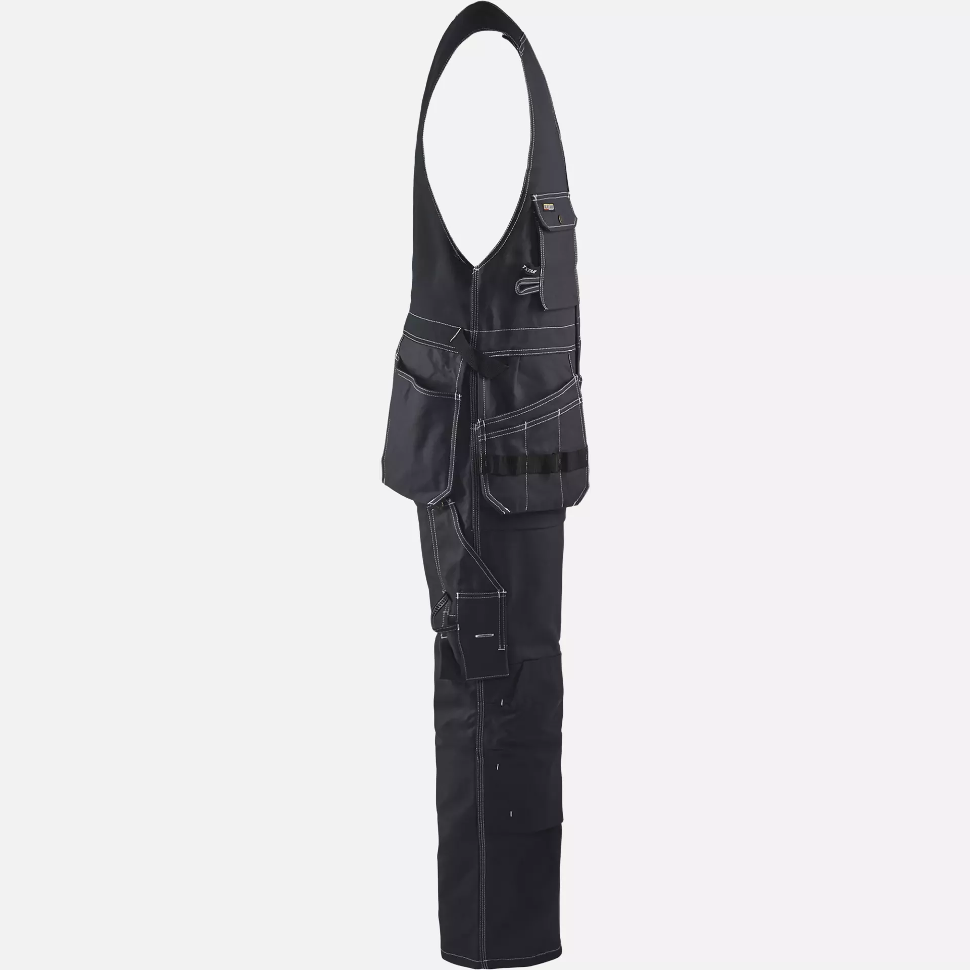 Blaklader 265013709900, Sleeveless Overall, Black, image 2