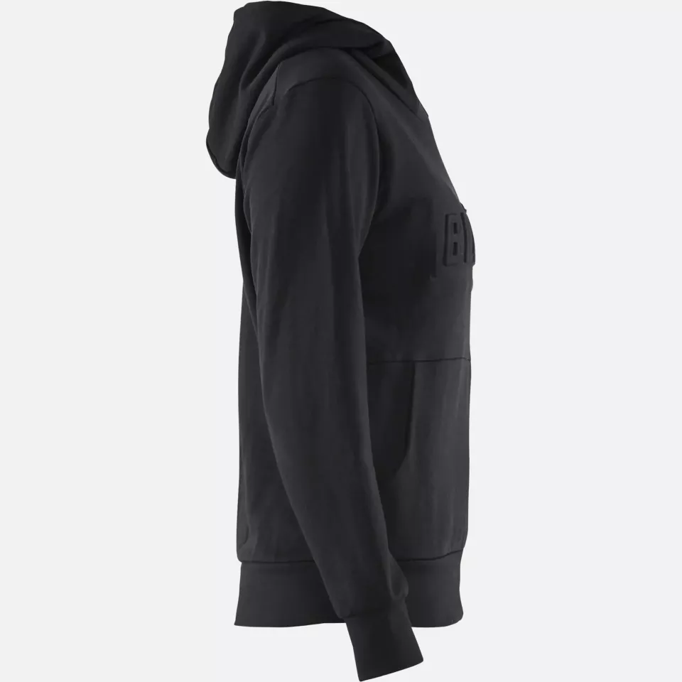 Blaklader 356011589900, 3D Women's Hooded Sweatshirt, Black, image 2, gallery thumbnail