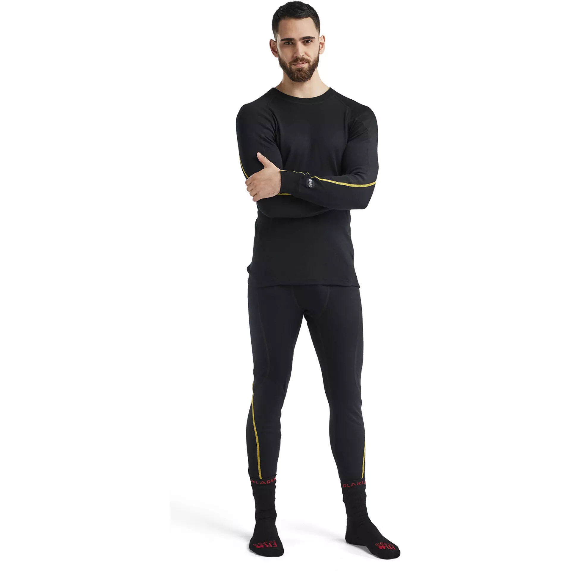 Blaklader 188910759900, Merino Wool Flame Retardant Long Johns, Black, image 5
