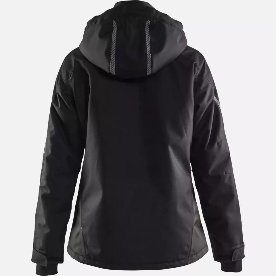 Blaklader 497219779900, Women's Lined Lightweight Winter Jacket, Black, image 4, gallery thumbnail