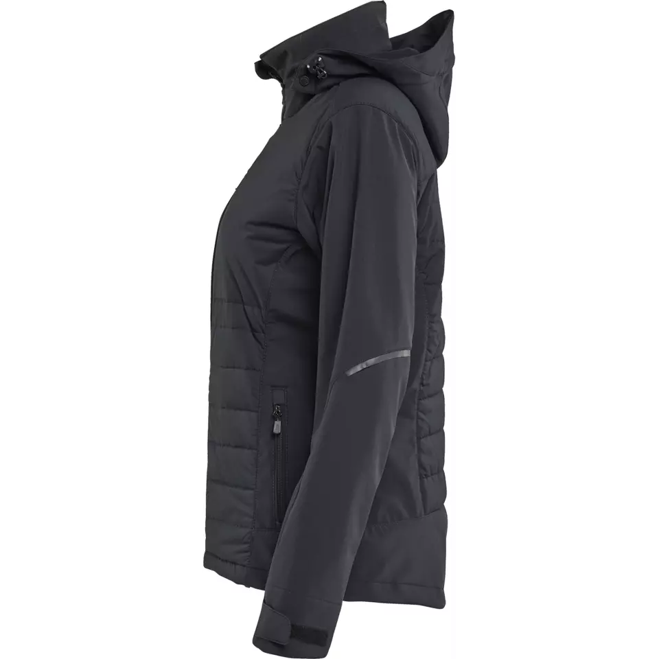 Blåkläder 473325139999, Women's Hybrid Jacket, Black/Black, image 3, gallery thumbnail