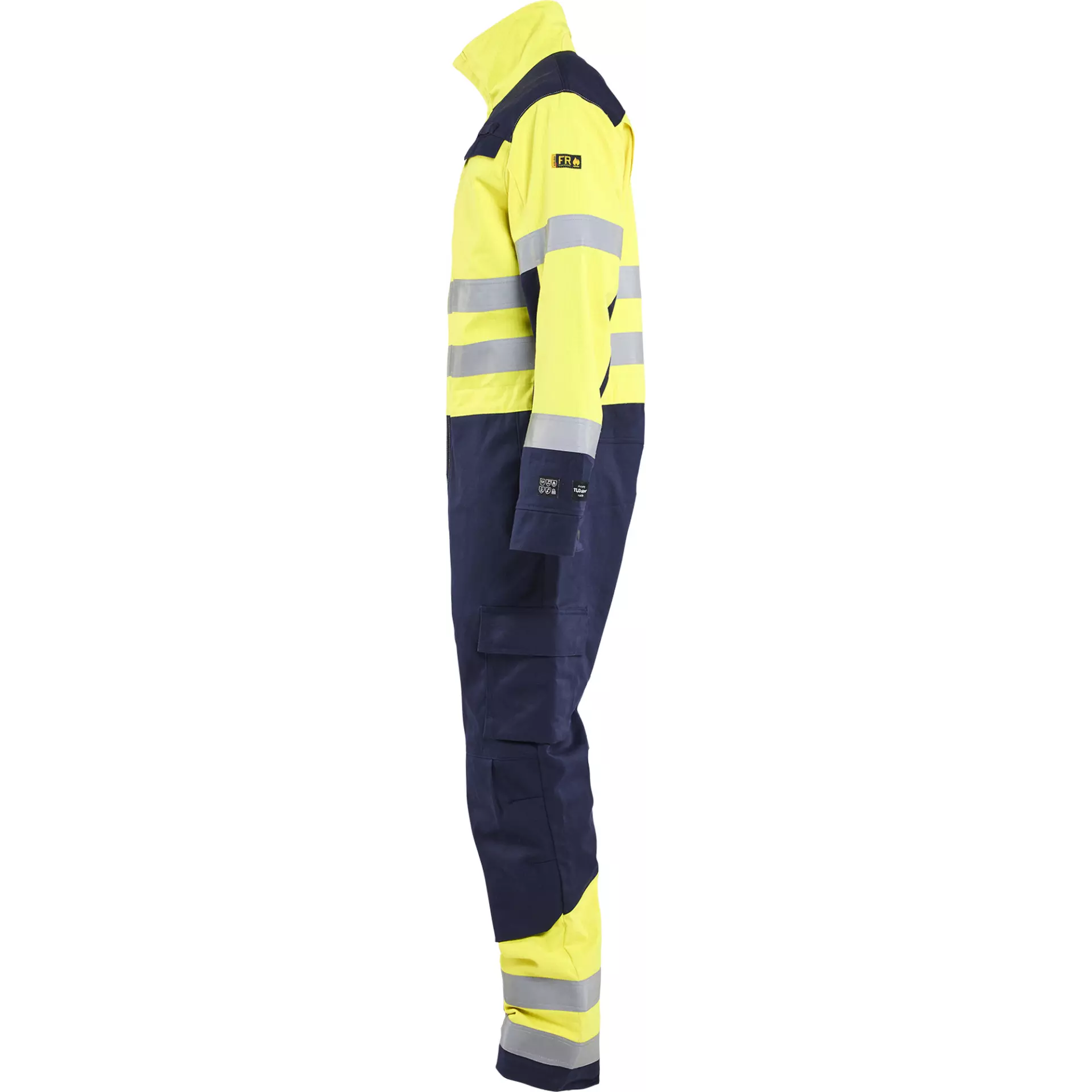 Blaklader 637915143389, Multinorm Coverall, Yellow/Navy Blue, image 3
