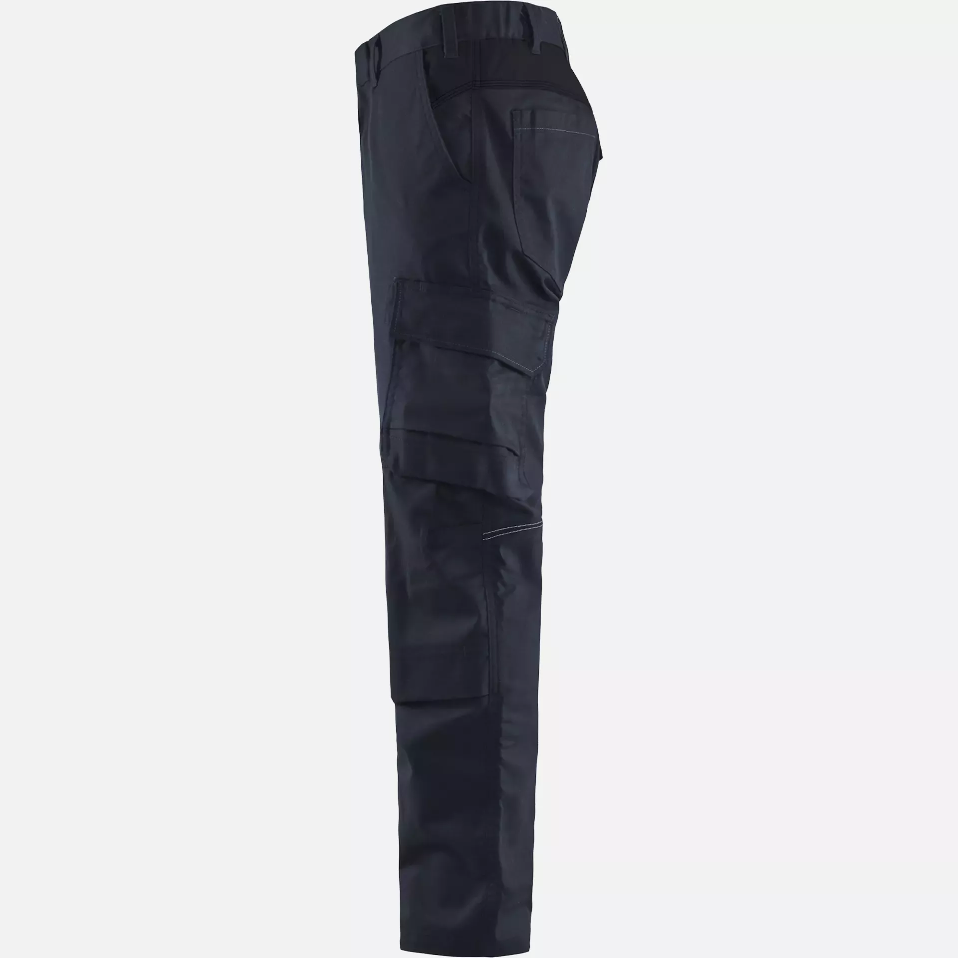 Blaklader 144818328699, Industry Stretch Work Trousers with Knee Pad Pockets, Dark Navy/Black, image 3