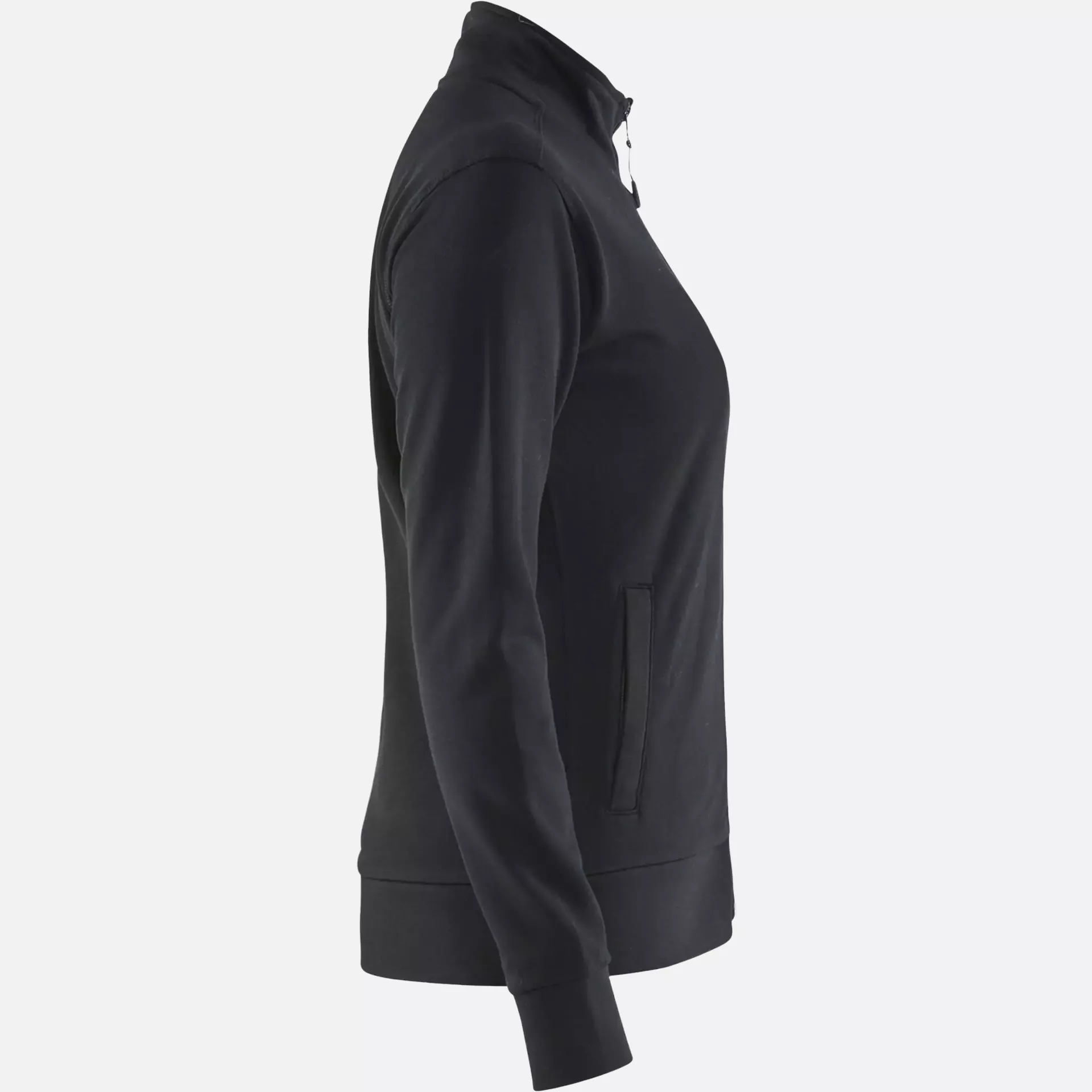 Blaklader 337211589900, Ladies Sweatshirt Jacket, Black, image 2