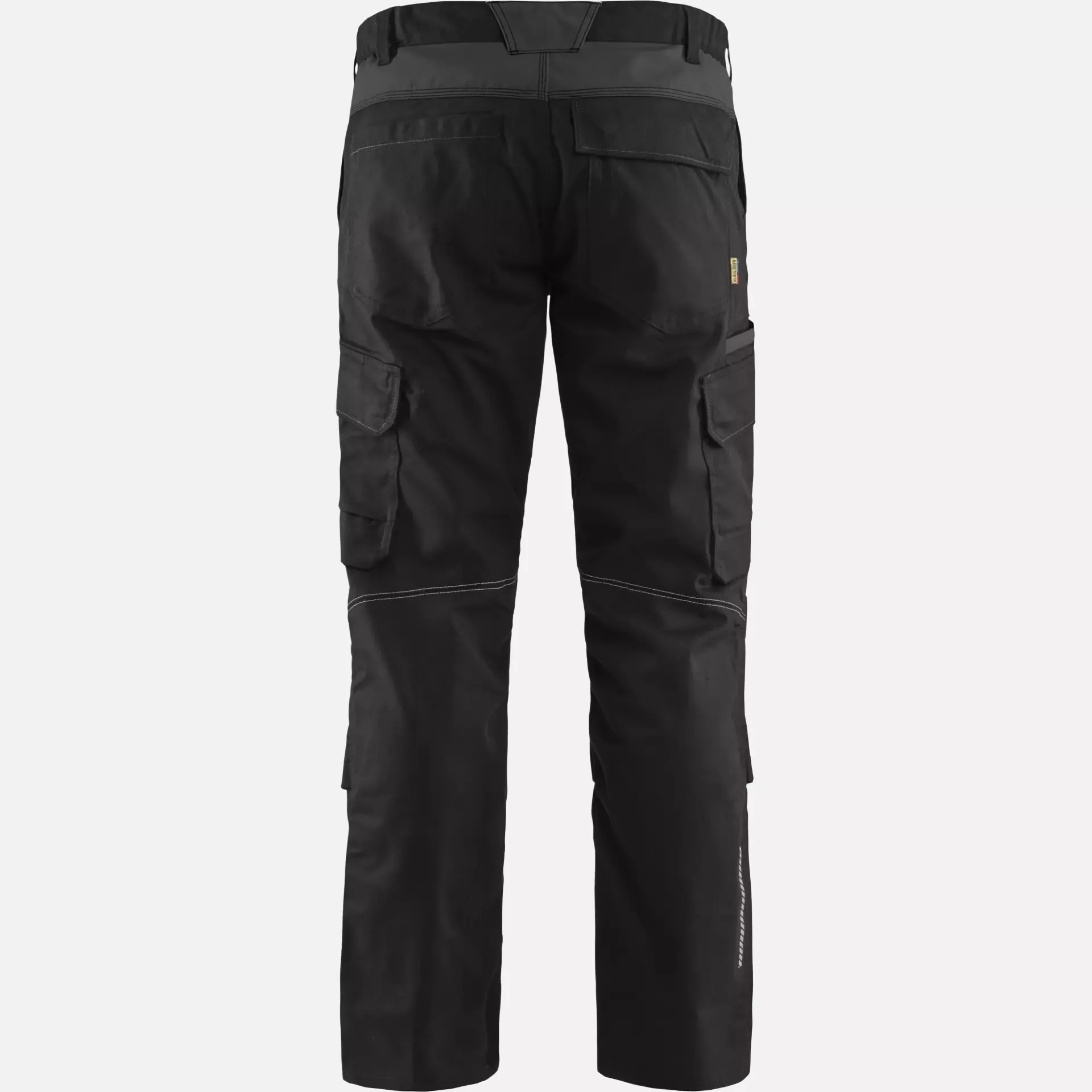 Blaklader 144818329998, Industrie Stretch Arbeitshose mit Kniepolstertaschen, Schwarz/Dunkelgrau, image 4