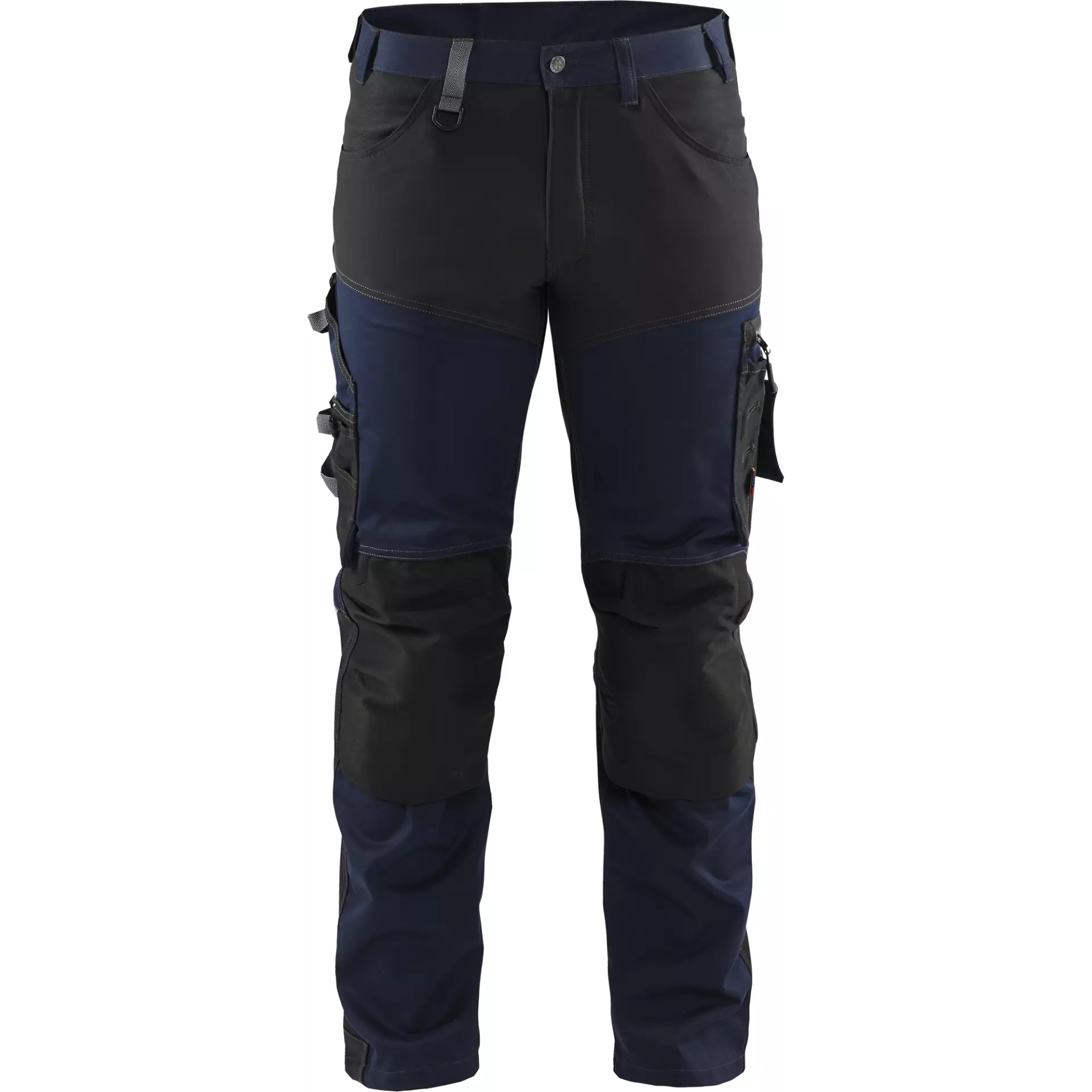 Blaklader 179918608699, Stretch Craftsman Work Trousers, Dark Navy/Black