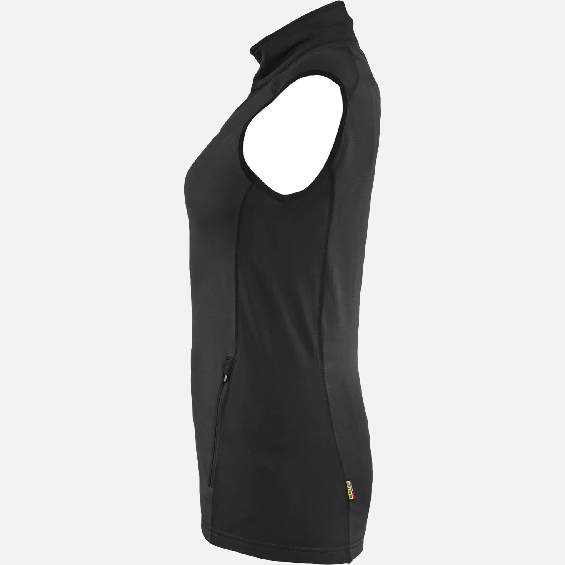 Blaklader 474625399900, STRIKER Ladies Fleece Vest, Black, image 3