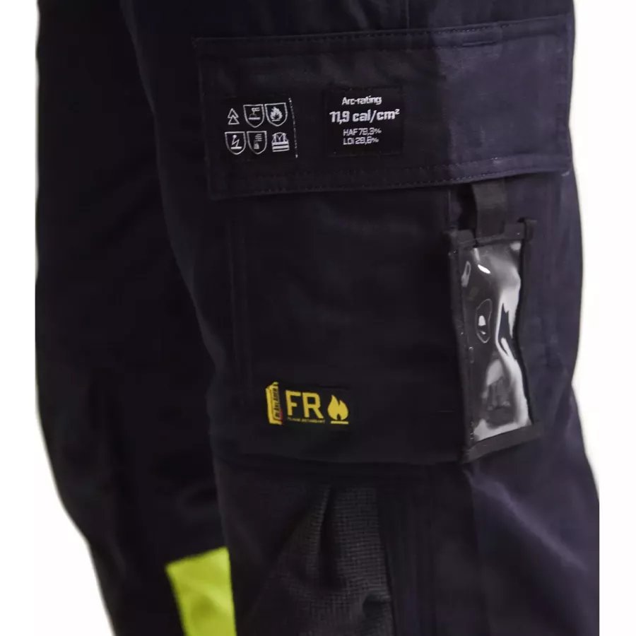 **Flame Resistant Fabric** shields you from heat and sparks so you can work with confidence in high-risk environments.
