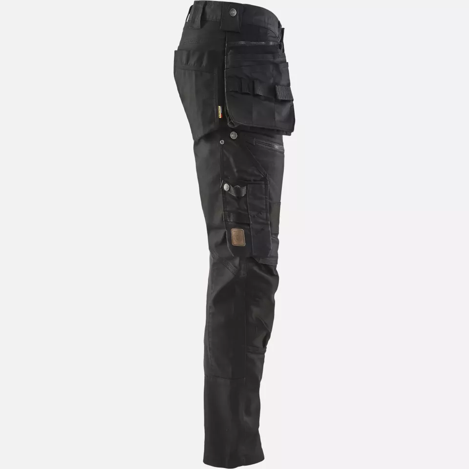 Blaklader 199011419999, X1900 Stretch Handwerker Arbeitshose, Schwarz/Schwarz, image 2, gallery thumbnail