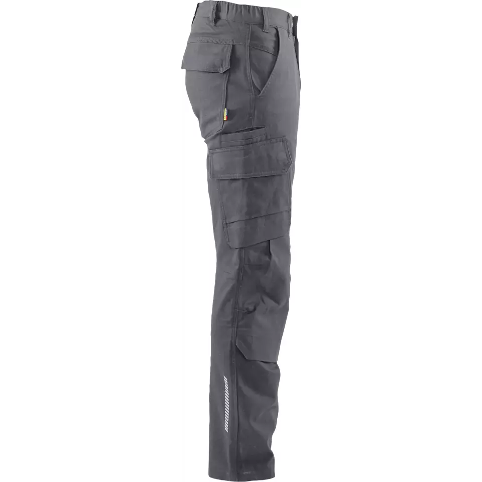 Blaklader 146613449600, Industry Stretch Work Trousers, Medium Grey, image 2, gallery thumbnail