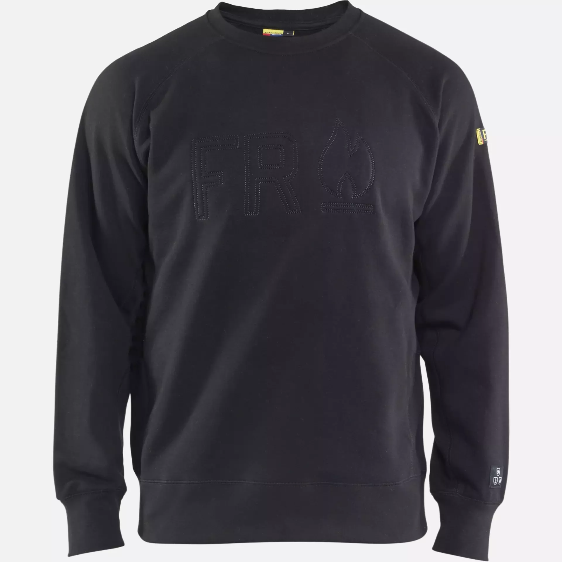 Blaklader 347717629900, Flame Resistant Sweatshirt, Black, image 1