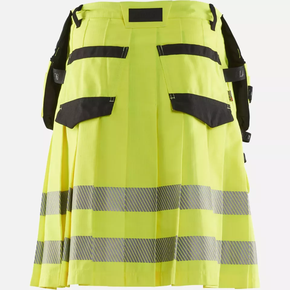 Blaklader 192118313399, High Vis Kilt, Gelb/Schwarz, image 4, gallery thumbnail