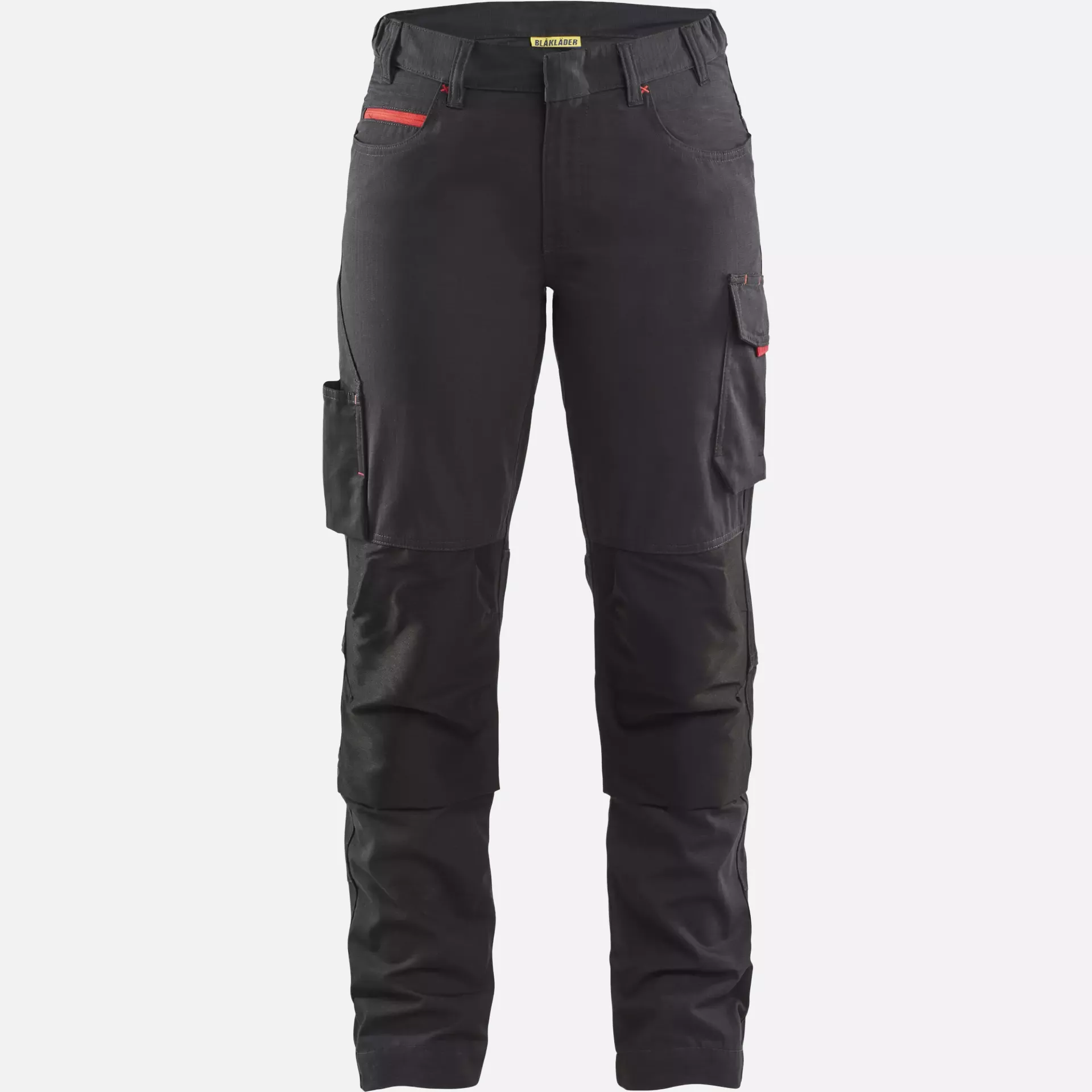 Blaklader 719513309956, Damen Stretch Arbeitshose, Schwarz/Rot, image 9