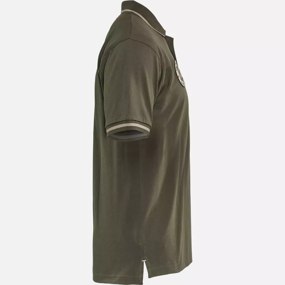 Blaklader 940210504209, Grit and Grind Polo Shirt, Forest Green, image 2, gallery thumbnail