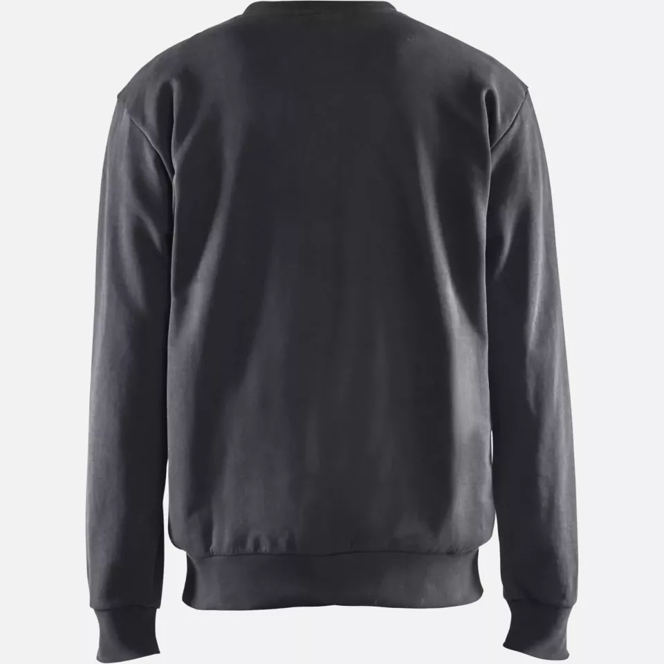 Blaklader 358011589699, Sweatshirt, Medium Grey/Black, image 4, gallery thumbnail
