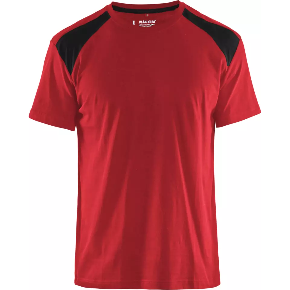 Blaklader 337910425699, T-Shirt, Red/Black, image 1, gallery thumbnail