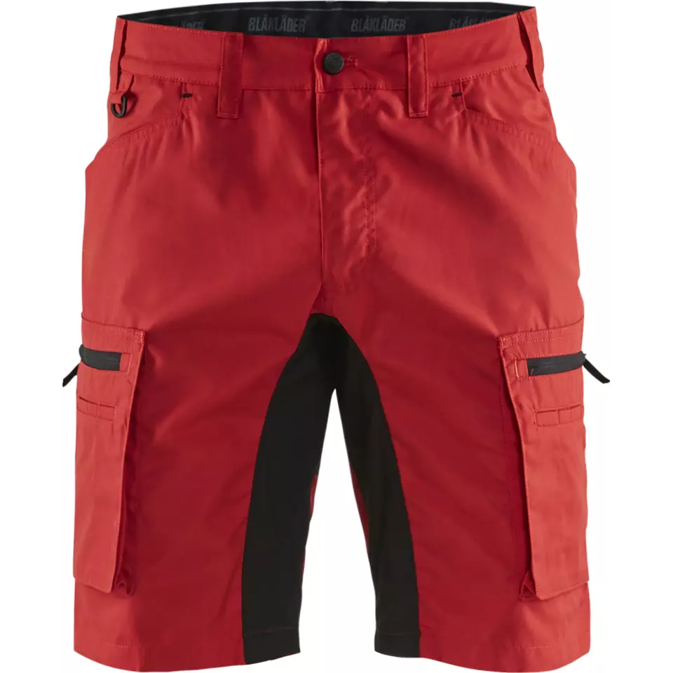 Blaklader 144918455699, Stretch Shorts, Red/Black