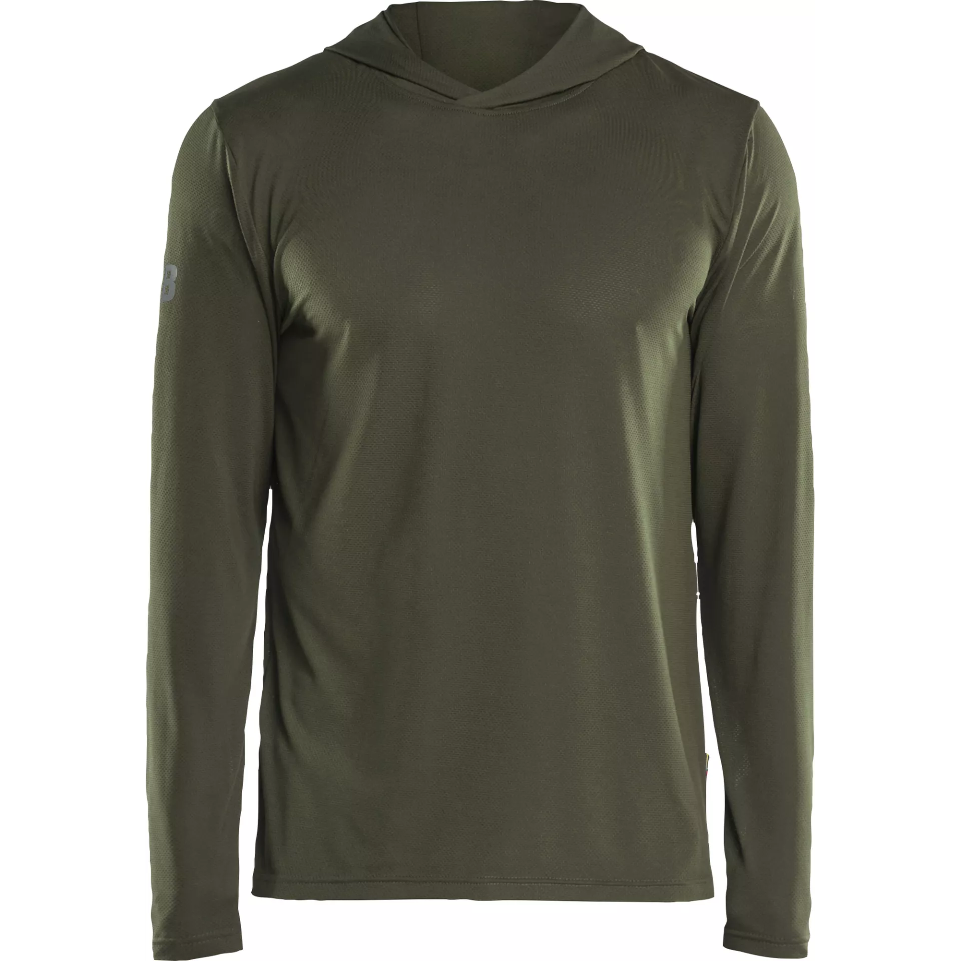 Blaklader 341711264209, Functional Hoodie with UV Protection, Forest Green