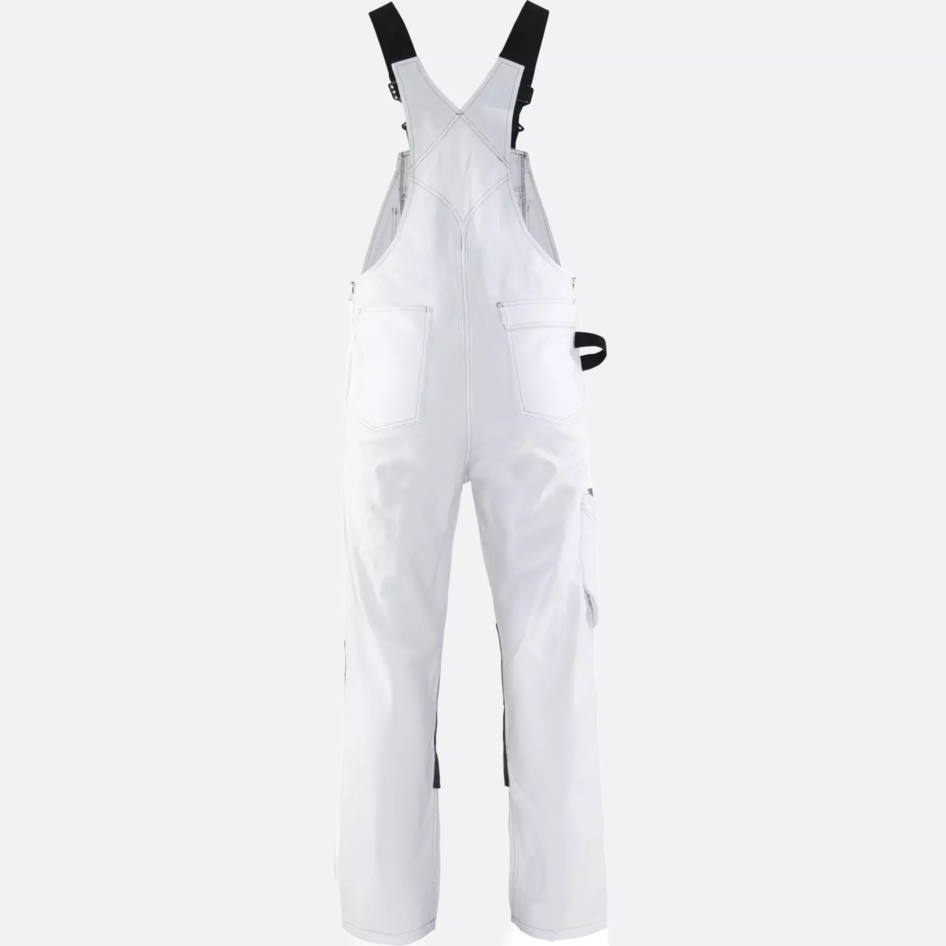 Blaklader 261112101098, Painters Bib and Brace, White/Dark Grey, image 4