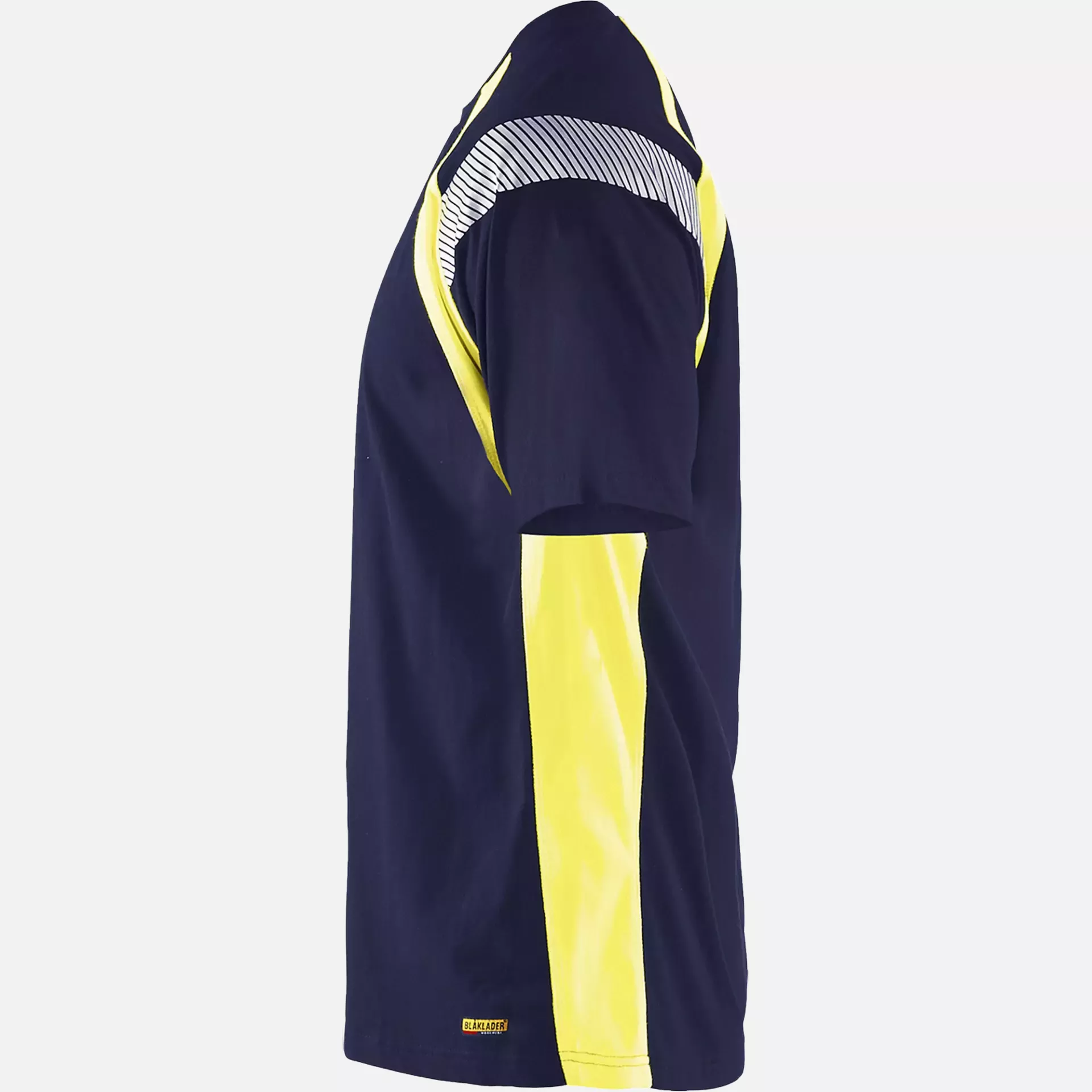 Blaklader 333210308833, T-Shirt, Navy/Yellow, image 3