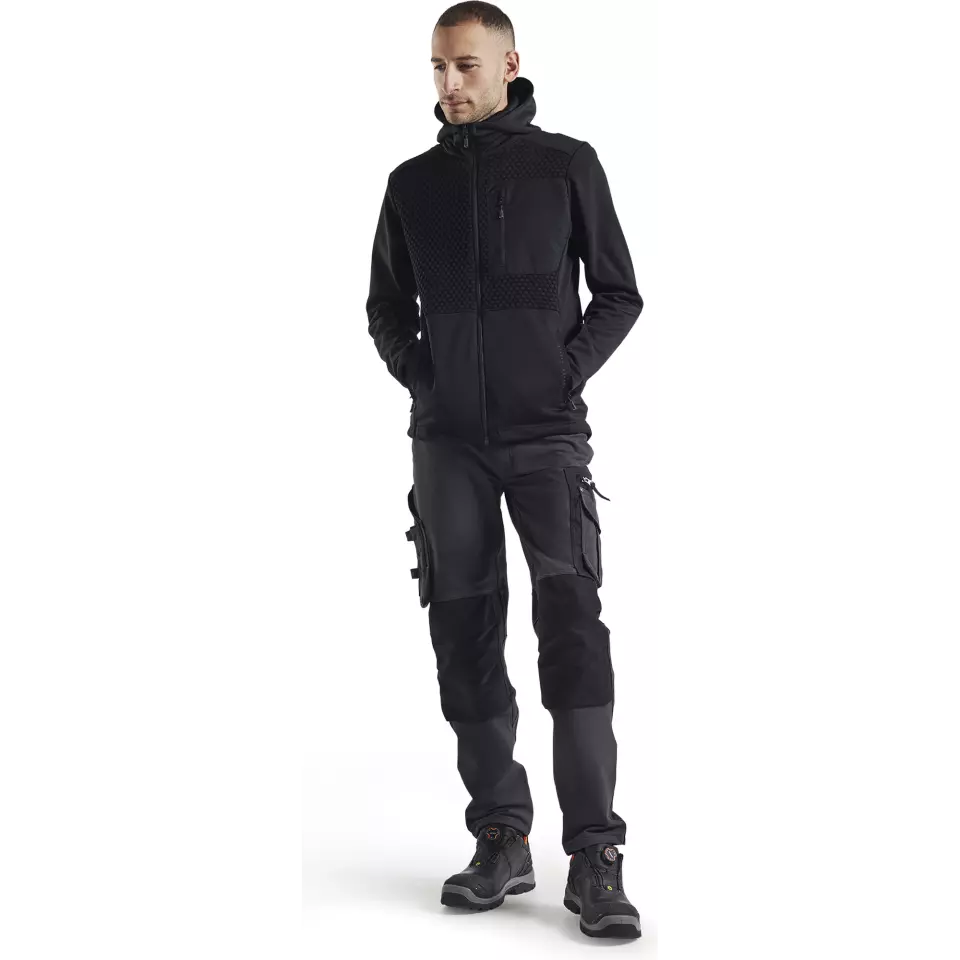 Blaklader 198916449899, X1900 4-Wege-Stretch Handwerker Arbeitshose, Dunkelgrau/Schwarz, image 5, gallery thumbnail