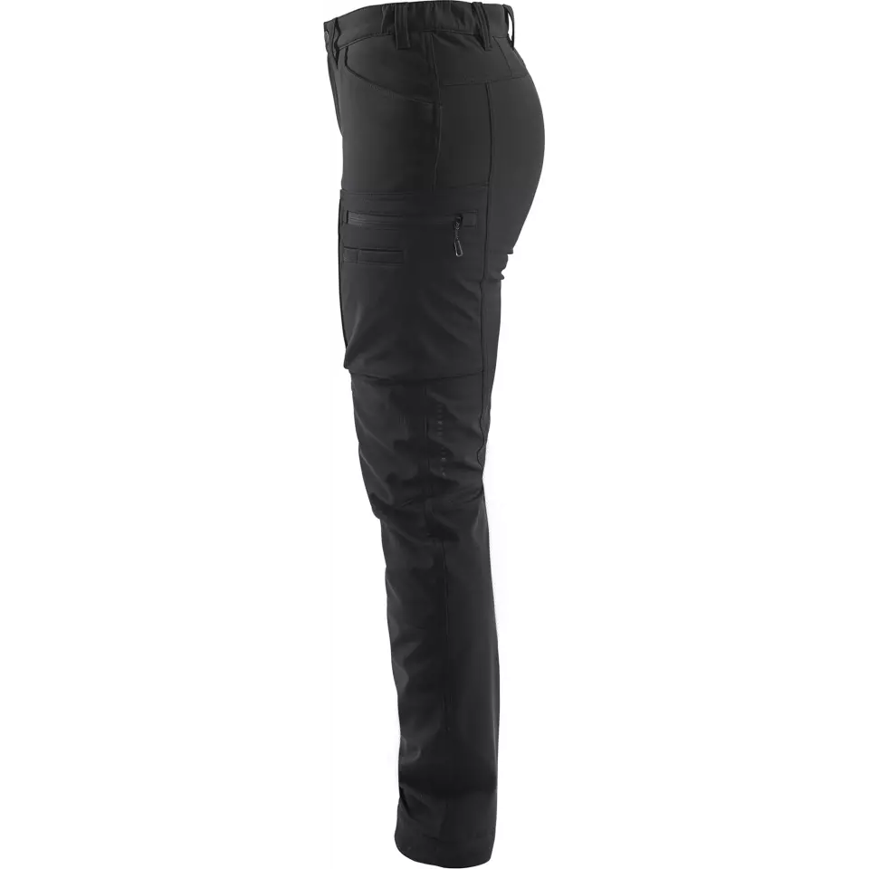 Blåkläder 717725139900, Damen Softshell Winterhose, Schwarz, image 3, gallery thumbnail