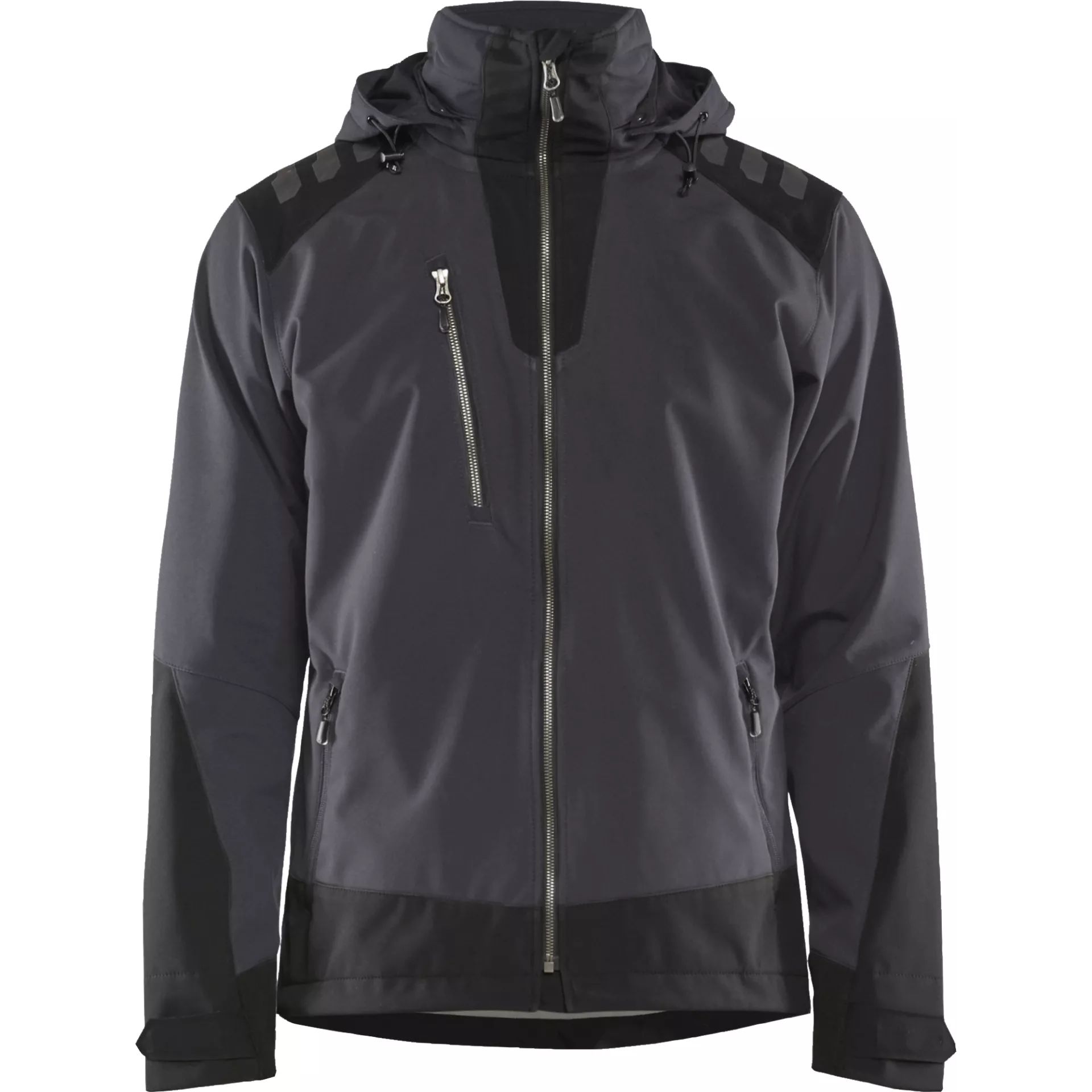 Blaklader 475025139899, Softshell Winter Jacket Lightly Lined, Dark Grey/Black