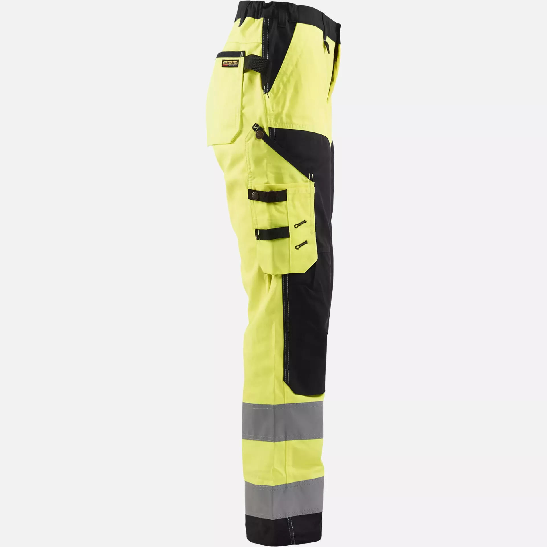 Blaklader 715518113399, High Vis Women's Work Trousers, Yellow/Black, image 2