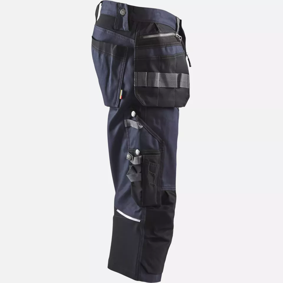 Blaklader 159713438699, Stretch Pirate Trousers, Dark Navy/Black, image 2, gallery thumbnail