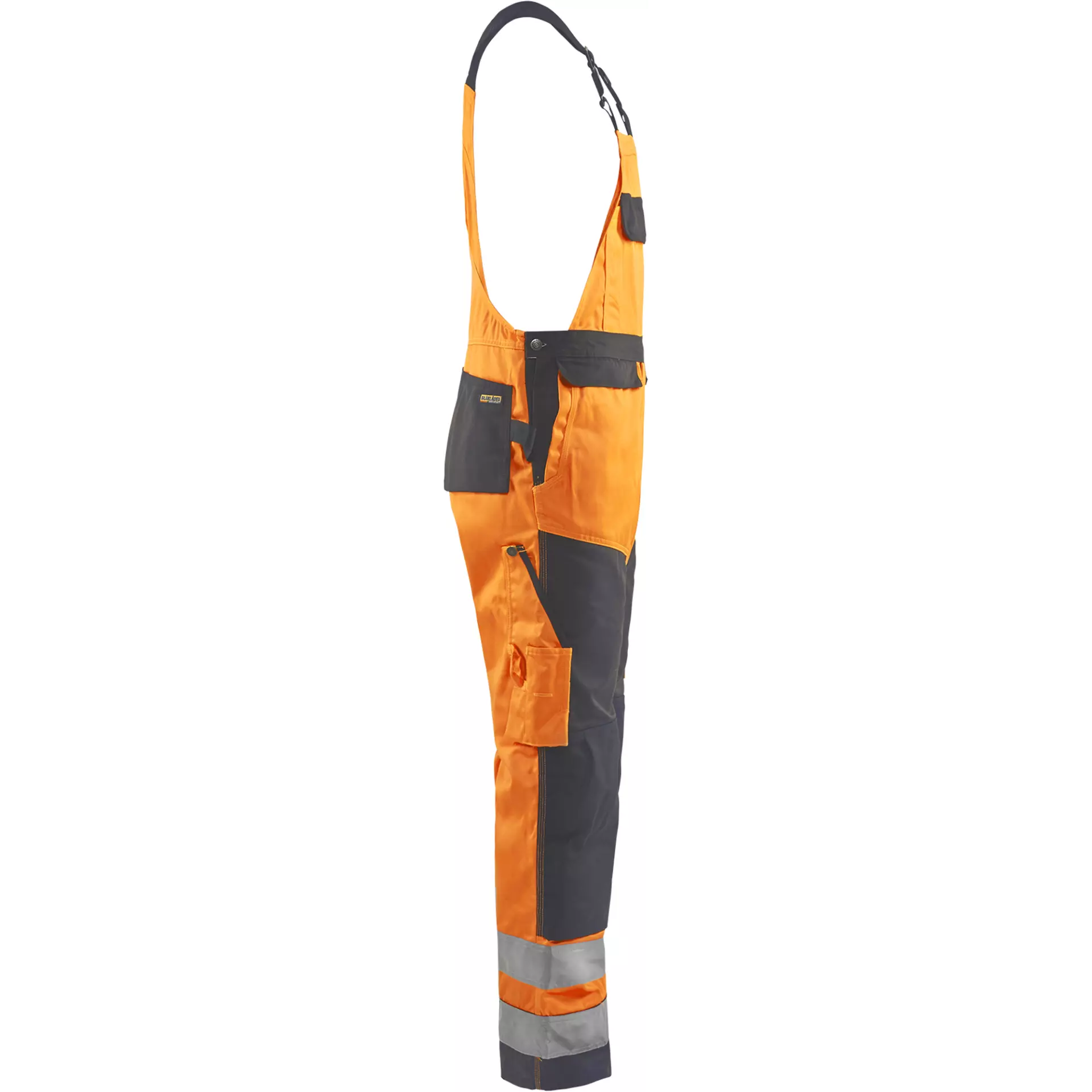 Blaklader 266018115396, High Vis Bib and Brace, Orange/Medium Grey, image 2